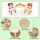 preview thumbnail 8 of 18, 3Pieces Toddler Wooden Table and Chair Set,Natural