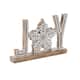 Joy and Noel Tabletop Sign (Set of 4)