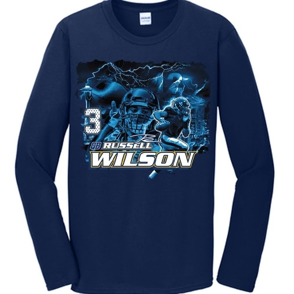 Russell wilson long sleeve shirt