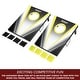 preview thumbnail 3 of 8, Hathaway Compact Cornhole Bean Bag Toss Game Set - 23.6"L x 18.125"W x 1.6"H