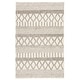 preview thumbnail 1 of 10, Janson Handmade Wool and Cotton Geometric Area Rug 2' x 3'