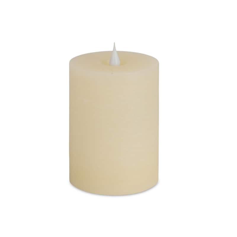 Simplux LED Designer Candle (Set of 2) w/Remote - 3.5 x 3.5 x 5.5