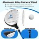 preview thumbnail 19 of 17, Ultimate 165CC Junior #3 Fairway Wood for Kids with Fiberglass Shaft - See Details