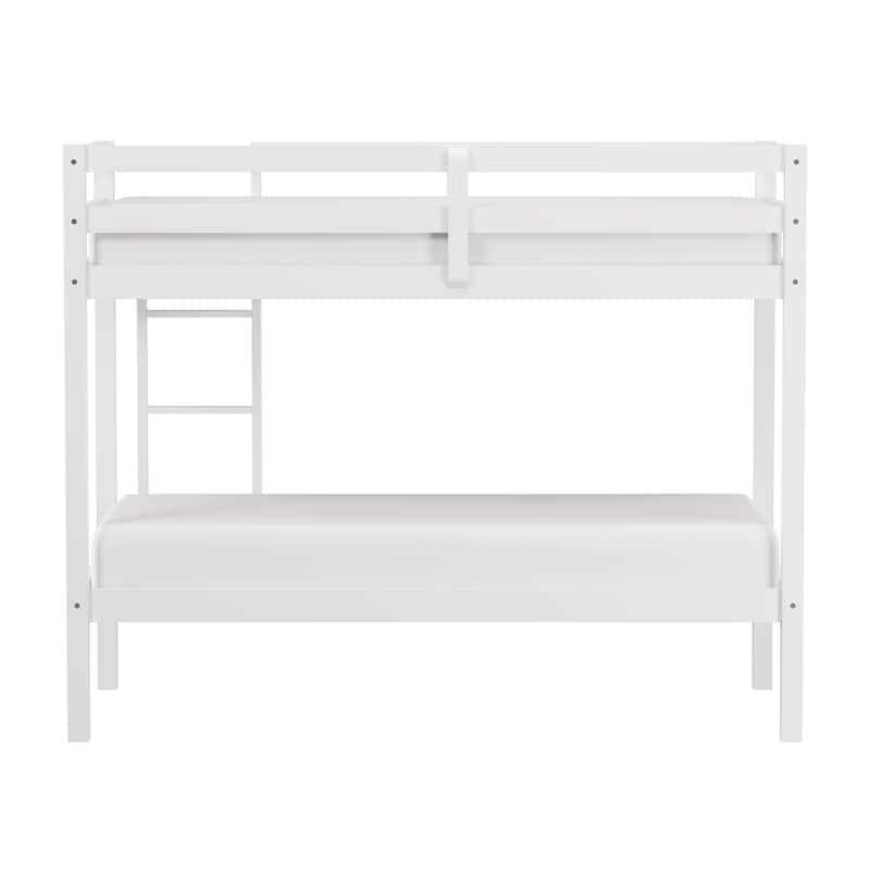 Hillsdale Caspian Wood Twin Over Twin Bunk Bed