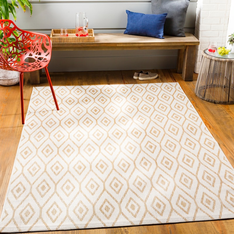 Artistic Weavers Barb Indoor/ Outdoor Diamond Trellis Area Rug