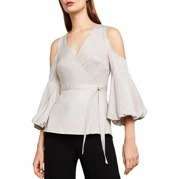 bcbg wrap top
