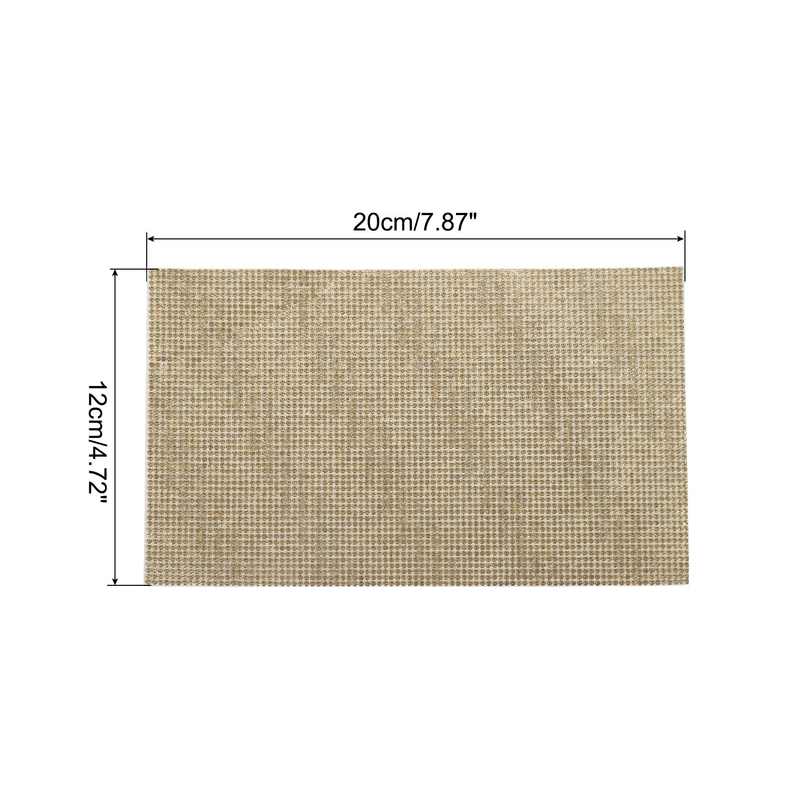 Bling Rhinestone Sheet Self-Adhesive Sticker 4.72 x 7.87 Inch - On Sale -  Bed Bath & Beyond - 38456680