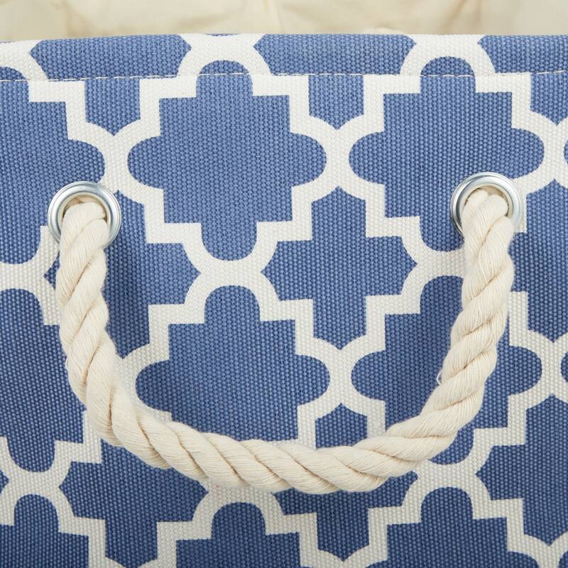 DII Lattice Decorative Storage Bin