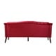 preview thumbnail 9 of 32, Adelia Modern Glam Tufted Velvet Sofa by Christopher Knight Home