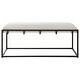 preview thumbnail 2 of 3, Uttermost Paradox Iron and Fabric Bench