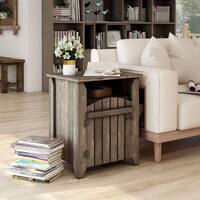 Buy Rustic End Tables Online At Overstock Our Best Living Room Furniture Deals