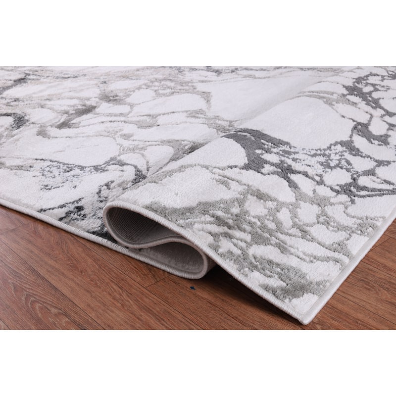 Ilios Collection Abstract Textured Rug