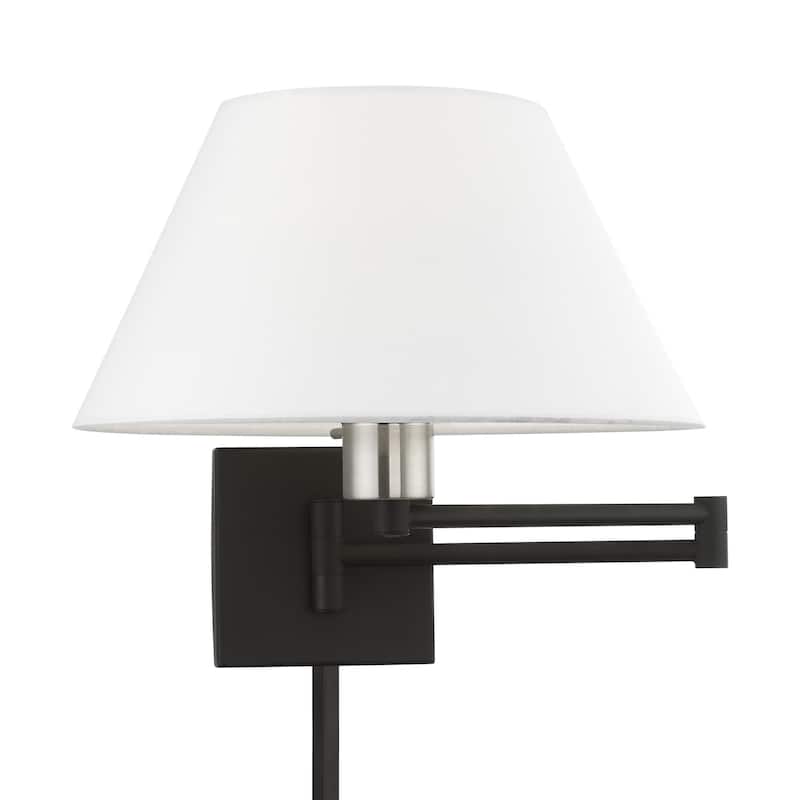 Livex Lighting Single Light 12" Tall Wall Sconce