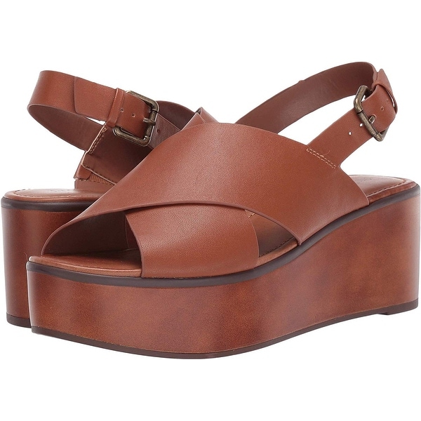 Indigo Rd. Women's Shoes Fayina 2 Leather Open Toe Casual Platform Sandals