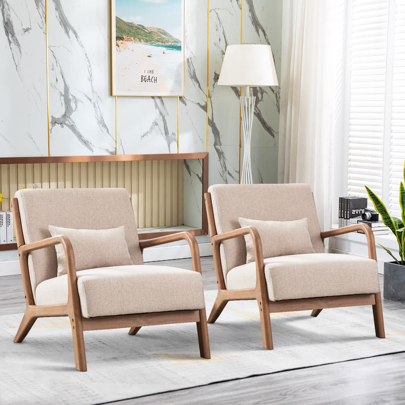 Aston Modern Solid wood Accent Chair for Living Room