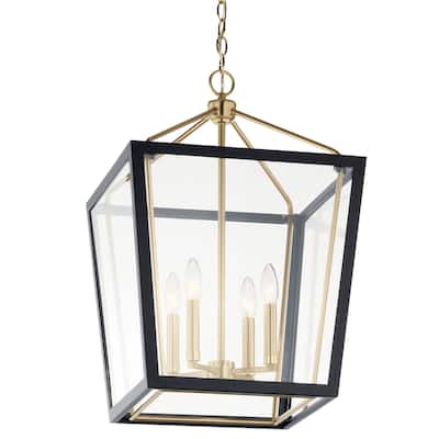 Kichler 52619 Delvin 4 Light 16" Wide Taper Candle Pendant