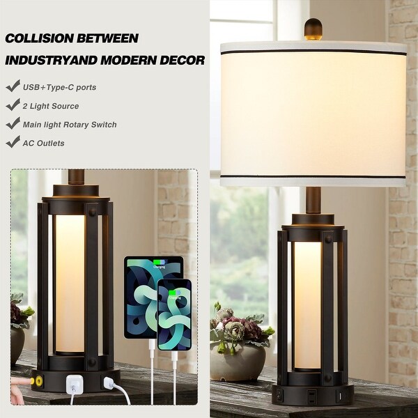 Table lamps with outlets 2025