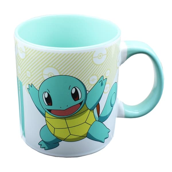 Pokemon Pokedex Squirtle 20oz Ceramic Mug - Multi - Bed Bath & Beyond -  15092247