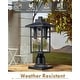 preview thumbnail 5 of 4, Dusk to Dawn Outdoor Lamp Solar Post Light