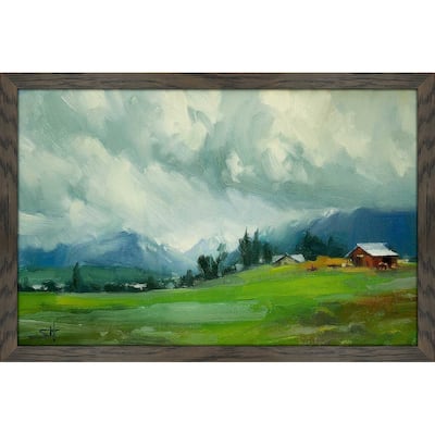"Wallowa Valley" Print on Acrylic.