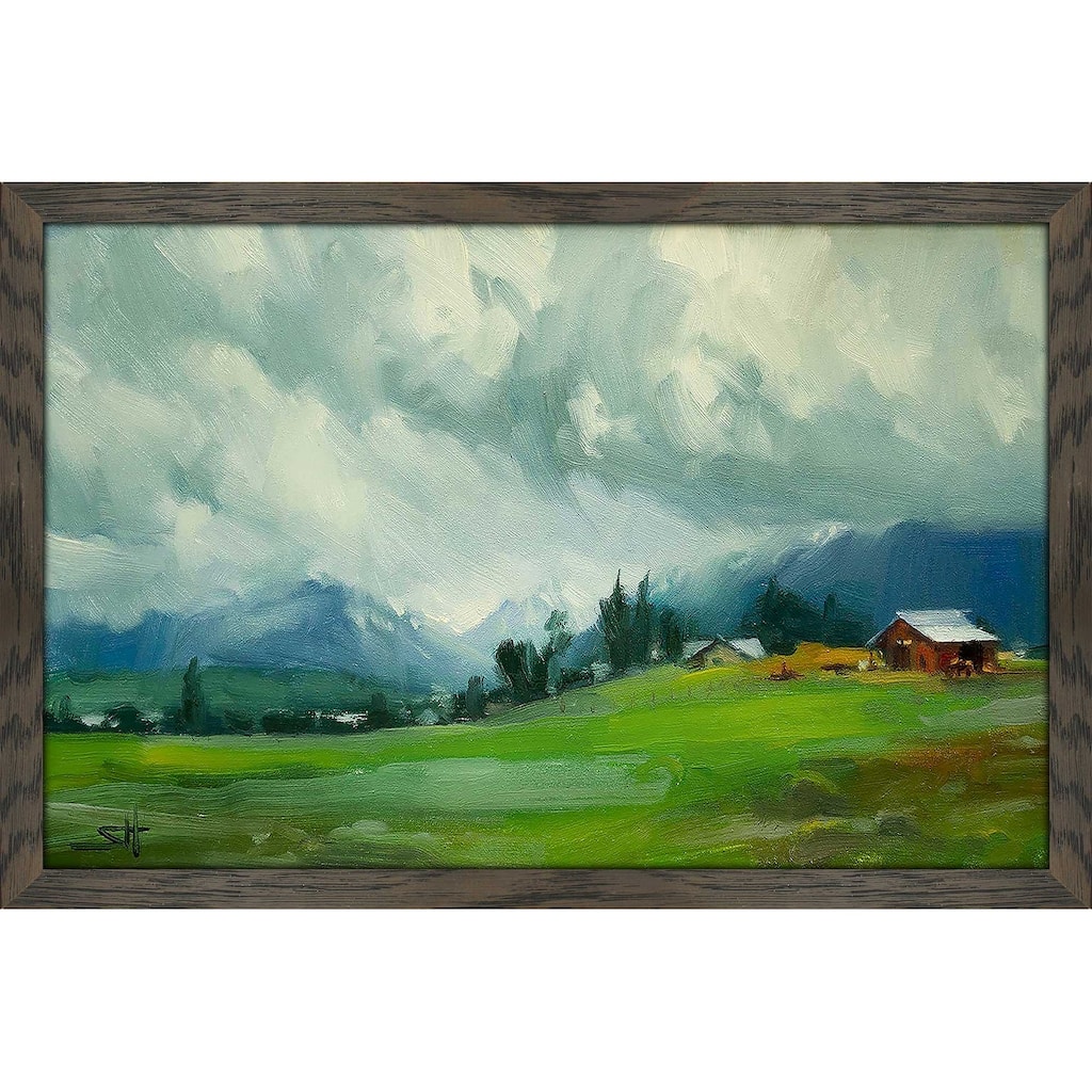 "Wallowa Valley" Print on Acrylic.