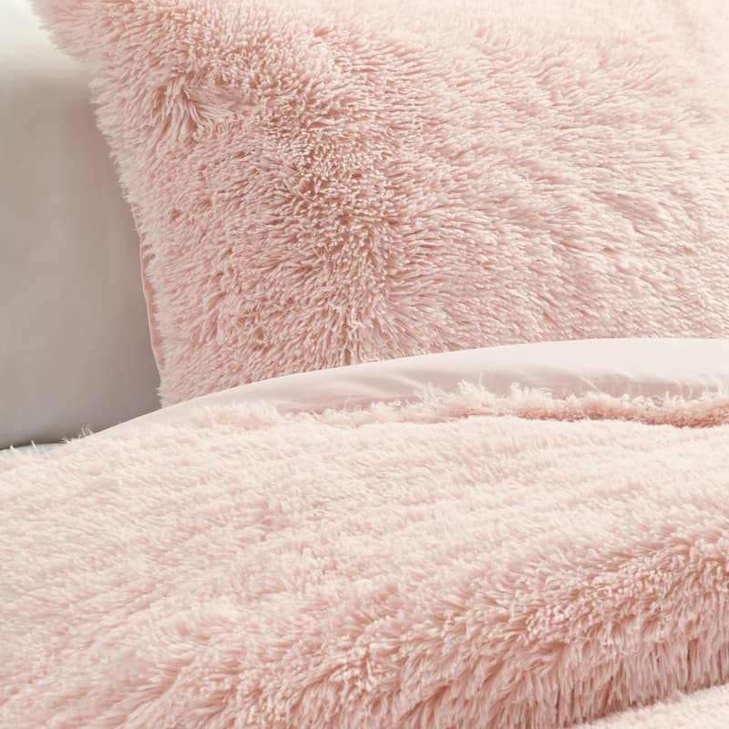 Lush Decor Emma Faux Fur Comforter Set