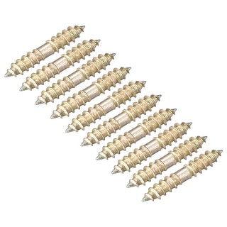 Hanger Bolts Double Ended Self-Tapping Dowel Screws, for Wood - Bed ...