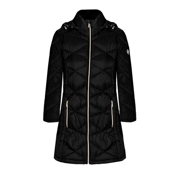 michael kors black packable jacket