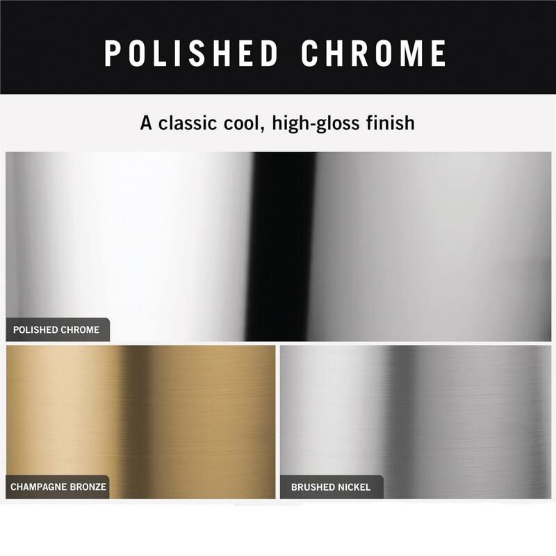 Double Towel Hook Bathroom Hardware (Polished Chrome)