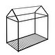 preview thumbnail 3 of 47, House Bed Frame Twin Size, Metal Platform Bed Floor Bed for Kids