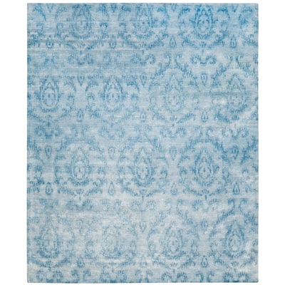 SAFAVIEH Couture Hand-knotted Tibetan Lubelia Modern Wool Rug