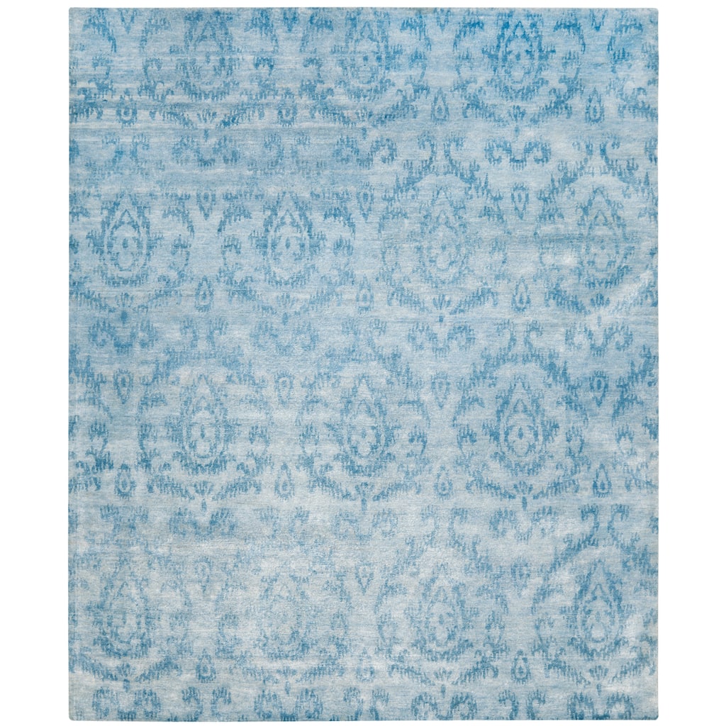 SAFAVIEH Couture Hand-knotted Tibetan Lubelia Modern Wool Rug