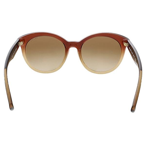 Shop Polo Ralph Lauren Ra5211 151413 Brown Gradient Cat Eye