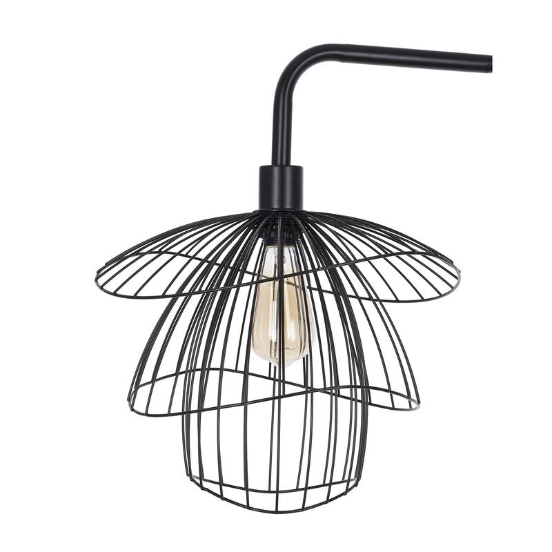 Kenroy Home Orchid Downbridge Floor Lamp - Black