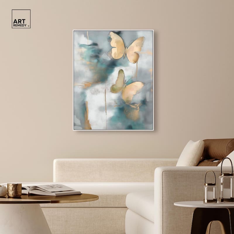Butterflies Dream I Canvas by Art Remedy