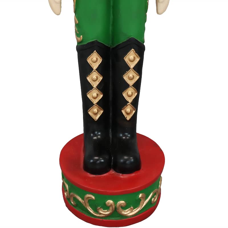 Kristoff the Nutcracker Soldier - 37-Inch Christmas Decor - Polyresin