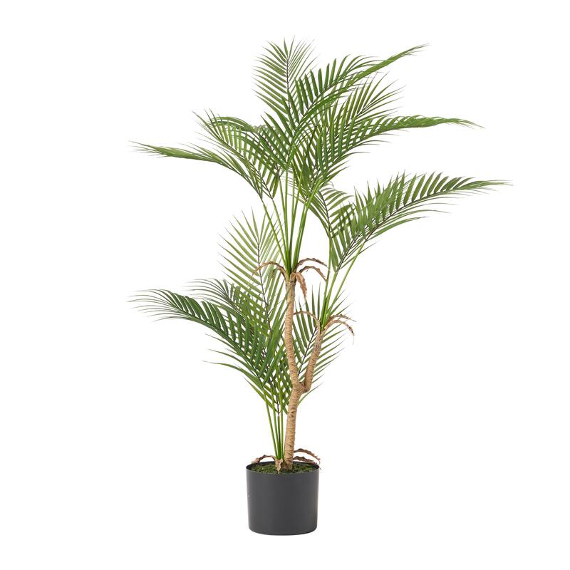 100cm Artificial Palm Tree Potted Indoor Outdoor Tropical Decor - Green