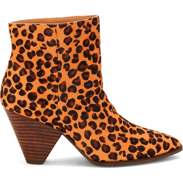 Lucky brand leopard print booties Clearance