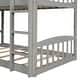 preview thumbnail 8 of 6, Twin Over Twin Bunk Bed with Slide, House Bed with Slide