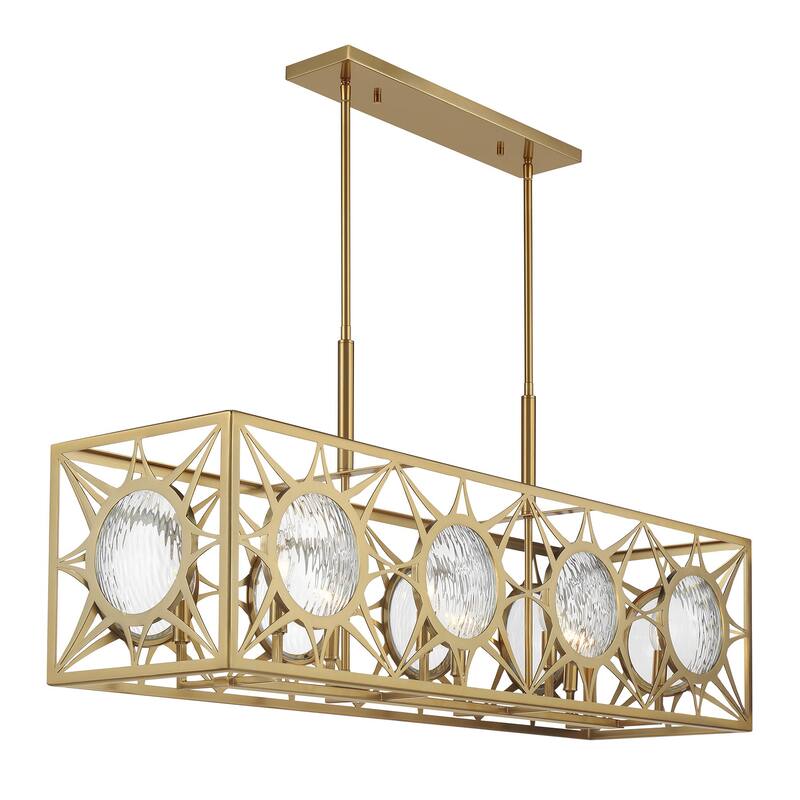 Savoy House 1-5066-8 Balfour 8 Light 44" Wide Linear Chandelier