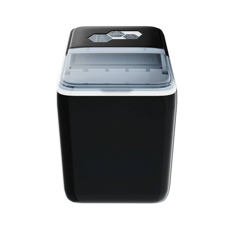 SUGIFT Black 44 lbs Portable Countertop Ice Maker Machine with Scoop