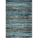 preview thumbnail 7 of 16, SAFAVIEH Porcello Helis Modern Rug 5'3" x 7'6" - Charcoal/Blue - Rectangle