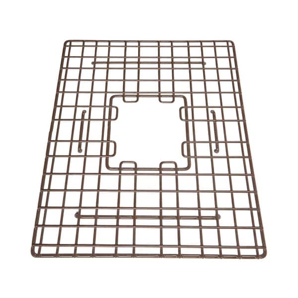 slide 2 of 4, SinkSense Griffin Antique Brown 15" x 13" Kitchen Sink Bottom Grid
