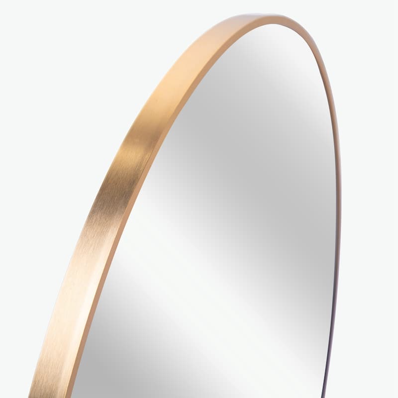 36 IN Metal Round mirror