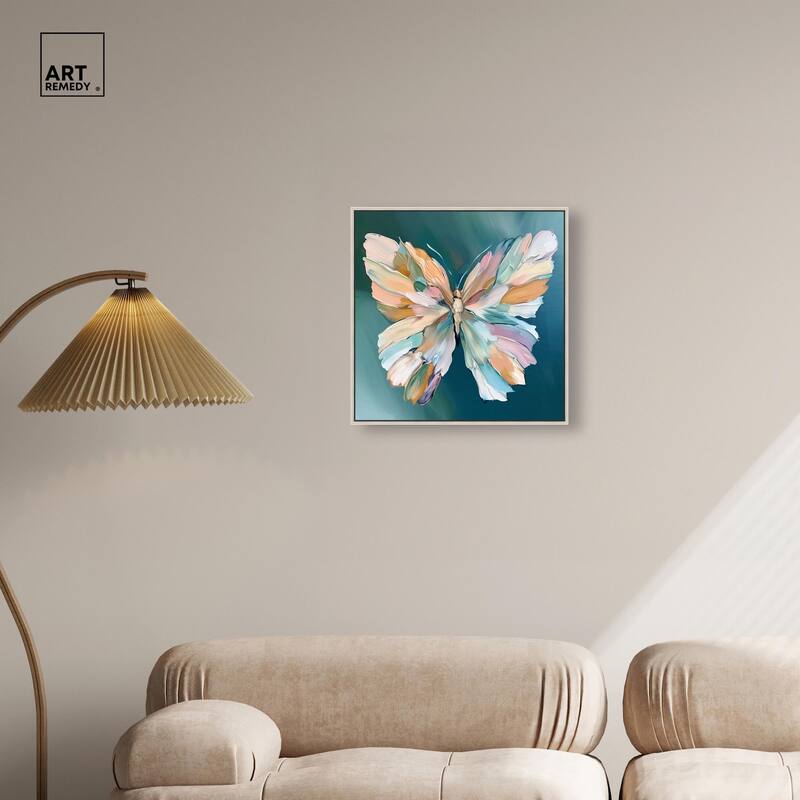Wings of Duality Canvas by Art Remedy
