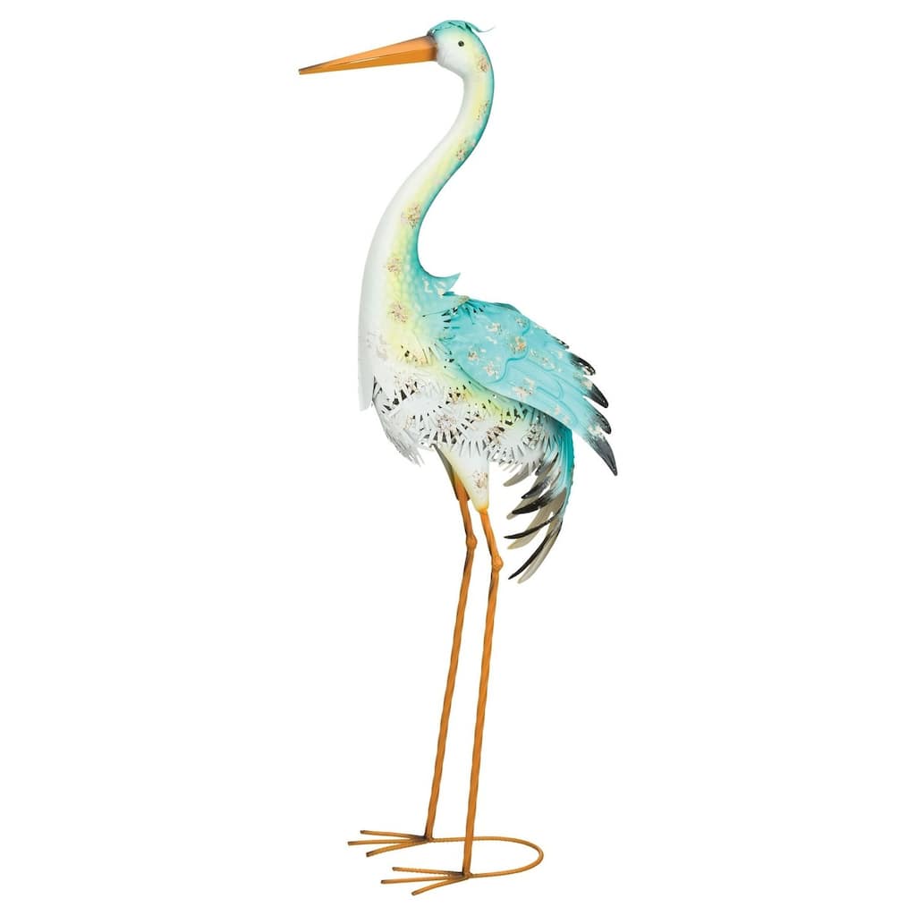 Lagoon Heron Decor 38" - Up - 14"x8.25"x38.25"