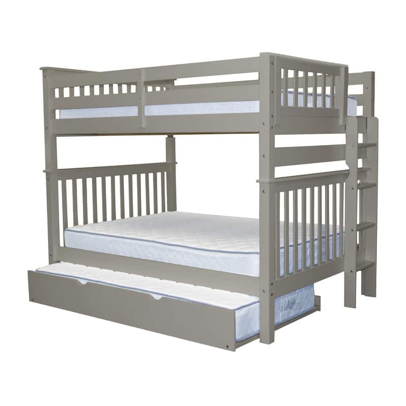 Taylor & Olive Trillium Full over Full Bunk Bed, Twin Trundle