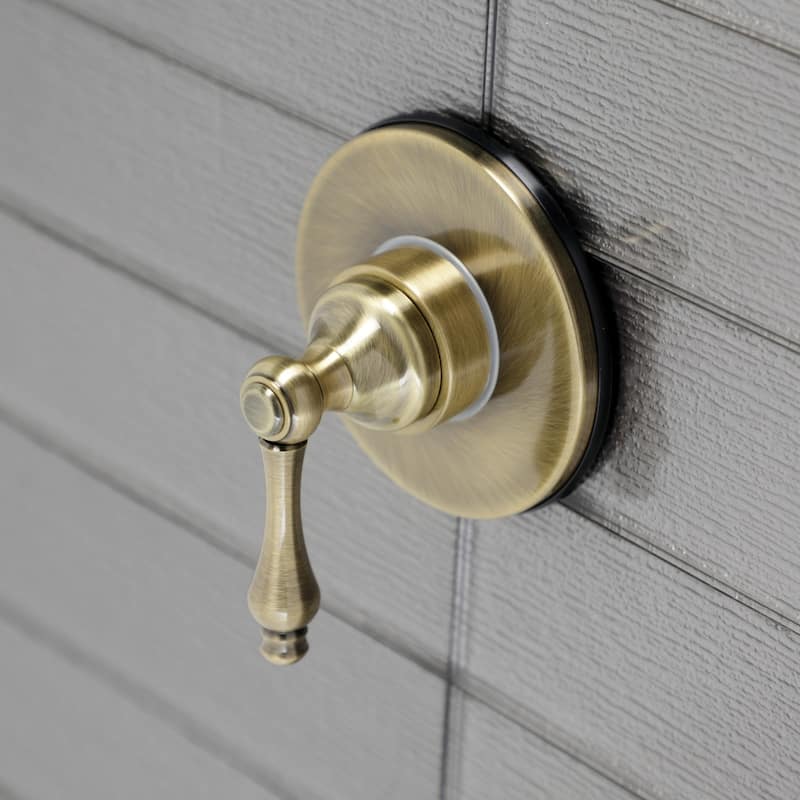 Kingston Brass Single-Handle Three-Way Diverter Valve with Trim Kit