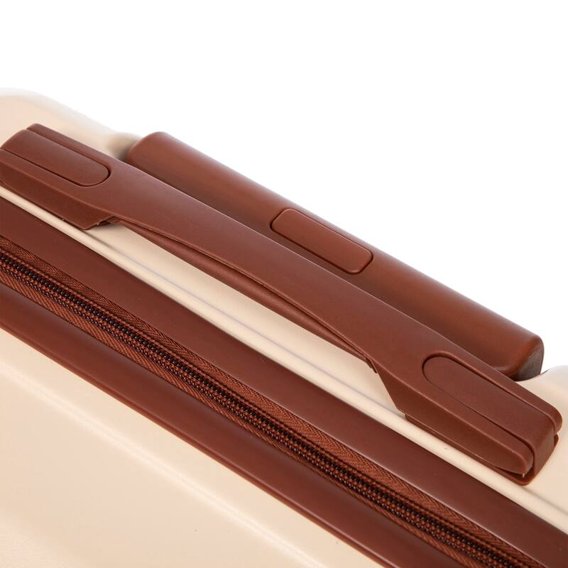 20 Inch ABS Hard Shell Travel Checked Luggage, Scratch Resistant Surface Four Multi-Directional Wheels, With Combination Lock