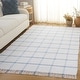preview thumbnail 38 of 48, SAFAVIEH Handmade Montauk Espedita Casual Cotton Rug 6' x 9' - Ivory/Blue - Rectangle